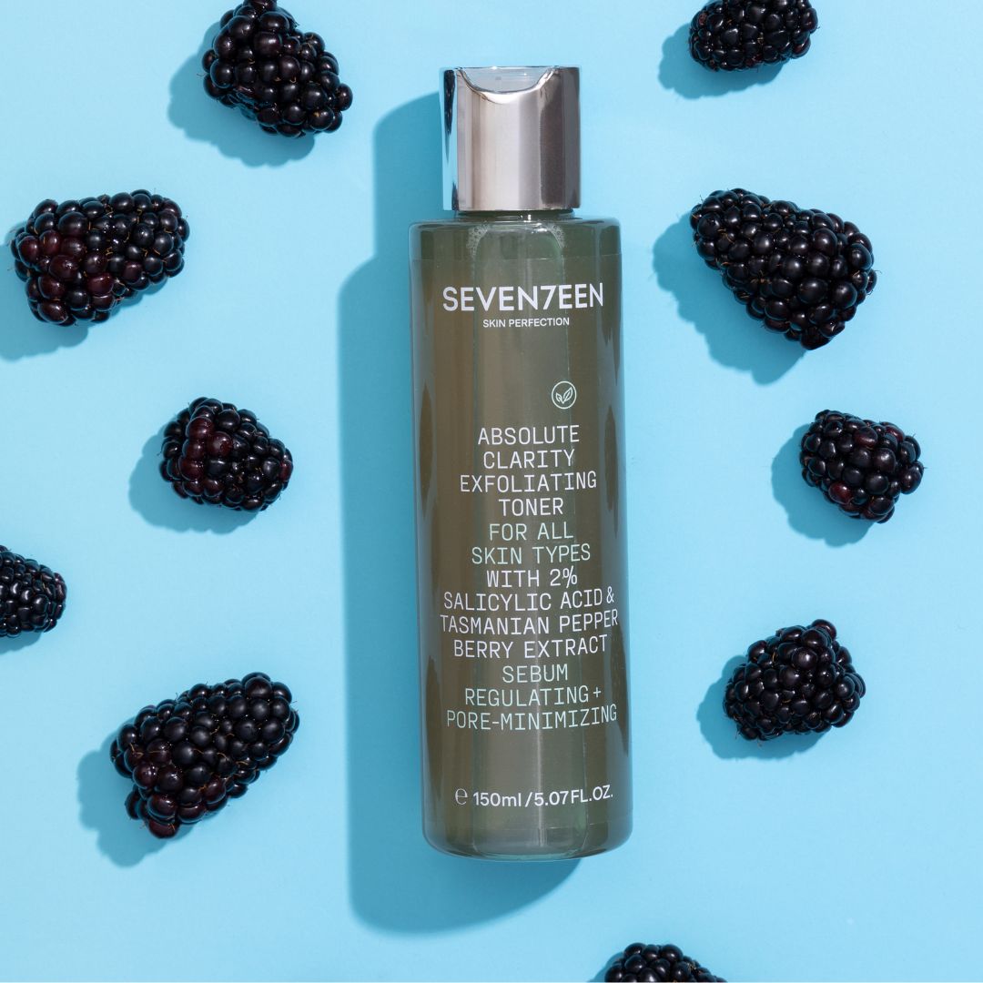 SEVENTEEN ABSOLUTE CLARITY EXFOLIATING TONER FOR ALL SKIN TYPES 150ml سڤينتين تونر مقشر للبشرة مناسب لجميع انواع البشرة - Image 3