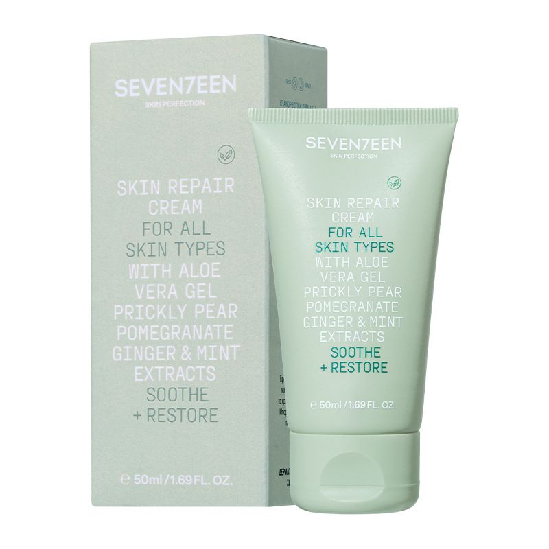 SEVENTEEN SKIN REPAIR CREAM FOR ALL SKIN TYPES 50ml سڤينتين كريم أصلاح البشرة مناسب لجميع انواع البشرة - Image 2