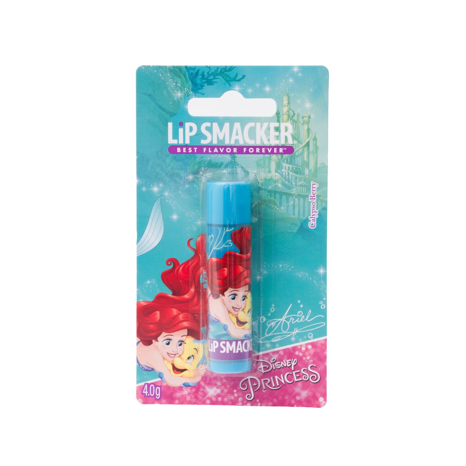 DISNEY Lip Smacker Ariel Single Balm - Calypso Berry Flavor ديزني ليب سماكر مرطب شفاه
