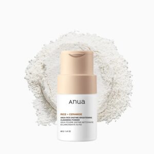 ANUA Rice Enzyme Brightening Cleansing Powder 40G منظف بودرة يساعد على تحسين صفاء البشرة من انوا