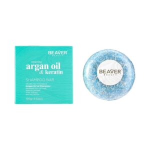 BEAVER Argan Oil Shampoo Bar 100g صابونة شامبو بزيت الأرغان