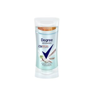 DEGREE ADVANCED Antiperspirant Deodorant Move Fresh Coconut 72-Hour Sweat & Odor Protection 74G مزيل تعرق للنساء من دكري