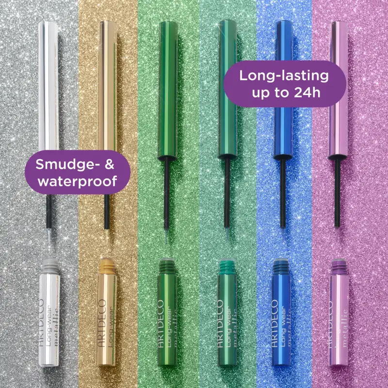 ARTDECO Long-wear Metallic Liquid Liner ارتديكو لاينر ملون لتحديد العيون - Image 5