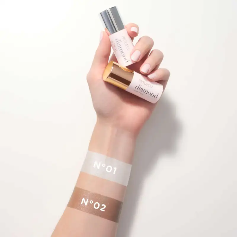 ARTDECO Diamond Highlighter Stick - 1 rare diamond ارتديكو هايلاتر ستك للبشرة - Image 5