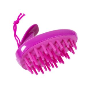 NASCITA Silicon Shampoo Hair Brush pink 47 فرشاة شعر من السيليكون من ناسكيتا