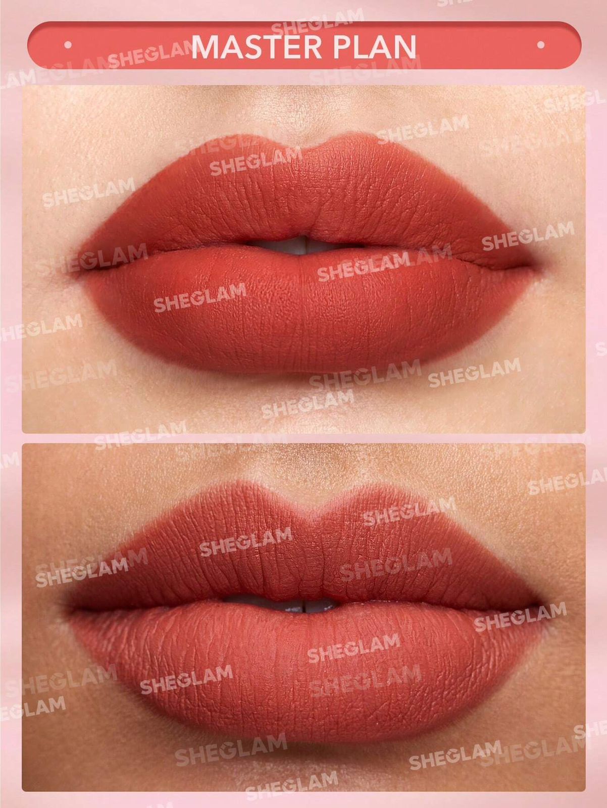 SHEGLAM Matte Allure Lipstick-Master Plan شيغلام أحمر شفاه مات ألور - Image 2