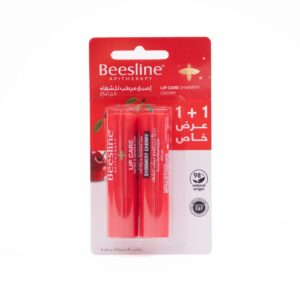 BEESLINE Lip Care Shimmery Cherry 1+1 مرطب الشفاه بنكهة الكرز من بيزلين