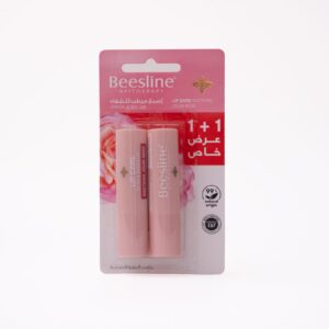 BEESLINE Lip Care - Lip care Soothing Jouri Rose 1+1  مرطب شفاه برائحة الورد الجوري من بيزلين