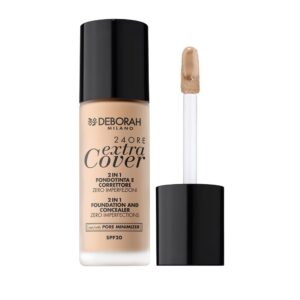 DEBORAH 24ORE EXTRA COVER FOUNDATION 30ml ديبورا كريم أساس بتغطية إضافية لمدة 24 ساعة