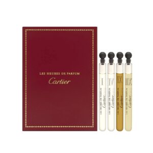 CARTIER Les Heures De Parfum Collection 4 Piece Miniature Set  كارتييه مجموعة عطور مصغرة