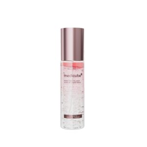 MEDICUBE PDRN Pink Collagen Glow Jelly Mist Serum 2 in 1 100ml  ميدكيوب سيروم رذاذ بخلاصة زيت السلمون والكولاجين لترطيب البشرة
