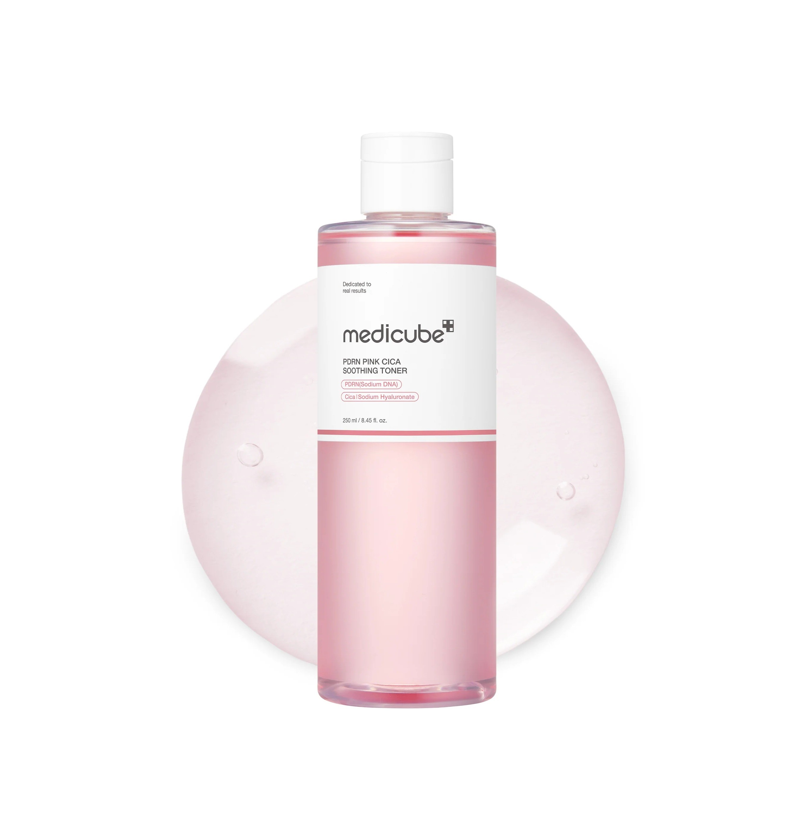 MEDICUBE PDRN Pink CICA Soothing Toner for all skin types 250ml  ميدكيوب تونر مرطب للبشرة مناسب لجميع انواع البشرة