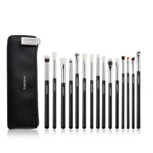 HEARTS Professional Luxury Eye Makeup Brush Set - 15 Brushes هارتس مجموعة فرش مكياج العيون الفاخرة - 15 فرشاة