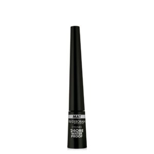 DEBORAH MILANO 24ORE Waterproof Long-Lasting Eyeliner - MAT BLACK  ديبورا ميلانو محدد عيون سائل مقاوم للماء