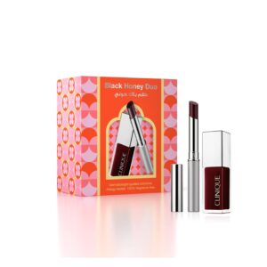 CLINIQUE Black Honey Duo كلينك مجموعة احمر شفاه مرطبة