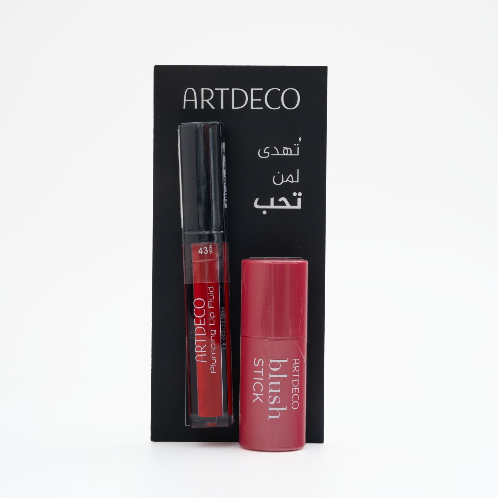 ARTDECO LIP AND CHEEK SET (Lipstick 43 +Blush 1)  ارديكو مجموعة أحمر الشفاه والخدود