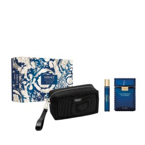 VERSACE Eau Fraîche Extrême Eau de Parfum for men (100ml + 10ml + BAG) Fragrance Gift Set فرزاتشي بكج هدايا للرجال