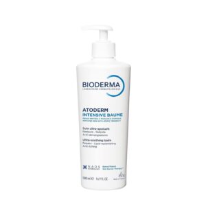 BIODERMA Atoderm Intensive Balm Face & Body Moisturizer for Dry to Sensitive Skin 500ml بايوديرما كريم مرطب ومهدئ مناسب للجسم والوجه للبشرة الجافه والحساسة