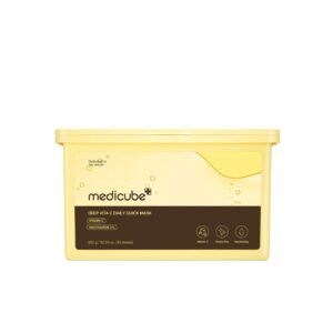 MEDICUBE Deep Vita C Daily Quick Mask (30 SHEETS)  ميدكيوب مجموعة ماسكات يومية بالفيتامين سي مفتحة للبشرة