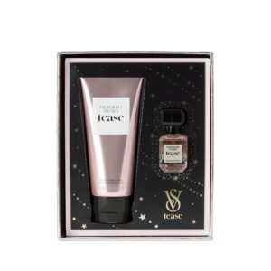 VICTORIA'S SECRET TEASE FRAGRANCE DUO SET (7ml + lotion 100ml)  فيكتوريا سيكرت بكج هدايا للنساء