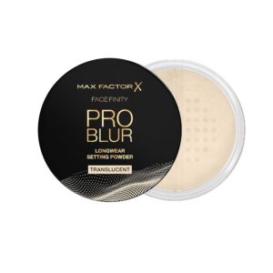MAX FACTOR Facefinity Pro Blur Longwear Setting Powder - 01 Translucent ماكس فاكتور بودرة تثبيت مكياج تدوم طويلاً