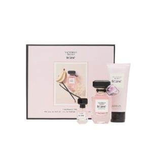 VICTORIA'S SECRET TEASE FRAGRANCE TRIO Limited Edition (50ml + 7.5ml + lotion 100ml)  فيكتوريا سيكرت بكج هدايا للنساء