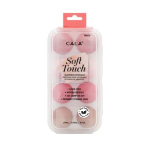 CALA SOFT TOUCH BLENDING SPONGES SET PINK/NUDE 76025 كالا اسفنجات توزيع المكياج