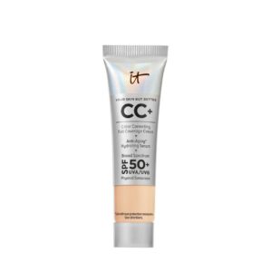 IT COSMETICS CC+ Cream Full-Coverage Foundation with SPF 50+ Travel size آت كوزمتك كريم اساس مع عامل الحماية من الشمس