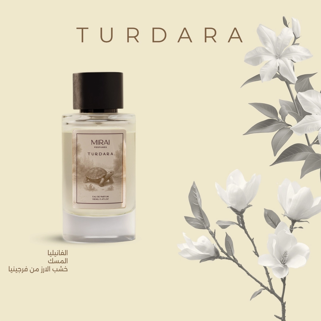 MIRAI PERFUMES TURDARA EAU DE PARFUM UNISEX 100ml ميراي عطر للجنسين - Image 3