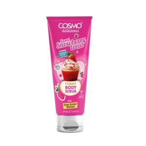 COSMO Sweet Snowberry Treat Body Scrub With Shea Butter 275ml كوزمو مقشر الجسم بنكهة التوت الثلجي الحلو
