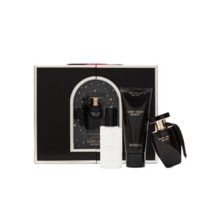 VICTORIA'S SECRET Very Sexy Night Fragrance Trio (50ml + Mist 75ml + lotion 100ml)  فيكتوريا سيكرت بكج هدايا للنساء