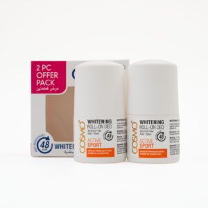 COSMO WHITENING ROLL-ON DEO ACTIVE SPORT 1+1 كوزمو مزيل تعرق