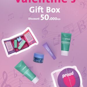 SKIN PROUD Valentine’s Gift Box سكن براود مجموعة هدايا عيد الحب