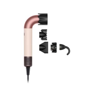 DYSON | Hair dryer Supersonic r Professional Straight + Wavy - Ceramic Pink دايسون جهاز تجفيف وتصفيف الشعر