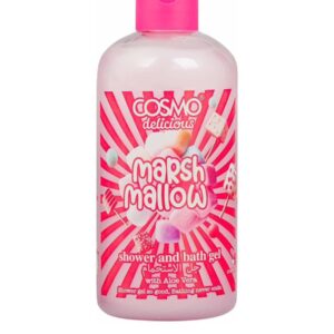 COSMO DELICIOUS MARSH MALLOW SHOWER AND BATH GEL 500ml كوزمو غسول منظف ومرطب للجسم