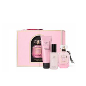 VICTORIA'S SECRET Bombshell Gift Set (Eau De Parfum 50ml + Mist 75ml + Lotion 100ml)  فكتوريا سيكرت بكج هدايا