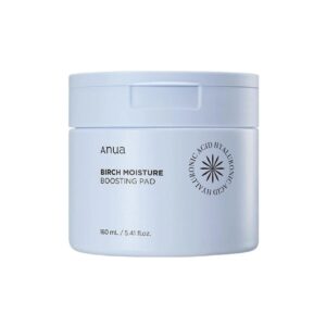 ANUA BIRCH MOISTURE BOOSTING PAD 160ml (For All Skin Types) أنوا پادات لترطيب وتغذية البشرة