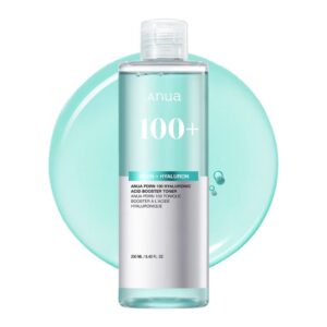 ANUA PDRN 100 HYALURONIC ACID BOOSTER TONER 250ml (For All Skin Types) أنوا تونر مجدد للبشرة