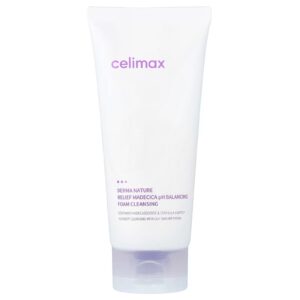 CELIMAX DERMA NATURE RELIEF MADECICA PH BALANCING FOAM CLEANSING 150ml (For All Skin Types) سيليماكس غسول منظف للبشرة