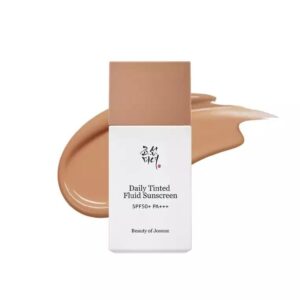 BEAUTY OF JOSEON Daily Tinted Fluid Sunscreen SPF50+ PA+++ 50ml بيوتي أوف جوسون واقي شمس +فاونديشن للبشرة