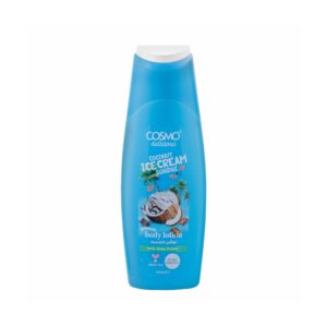 COSMO Delicious Coconut Ice Cream Sundae Body Lotion 400ml كوزمو لوشن مرطب للجسم برائحة آيس كريم جوز الهند