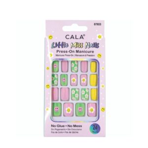 CALA LITTLE MISS NAILS Yellow/Green 87933 كالا اظافر اصطناعية