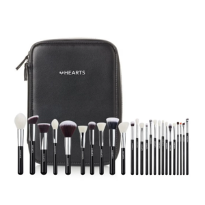 HEARTS Professional Makeup Brush Set 25 Pieces هارتس مجموعة فرش مكياج مكونة من 25 قطعة
