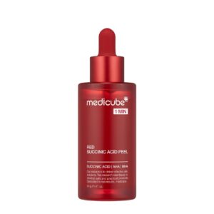MEDICUBE Red Acne Succinic Acid Peel Cleansing Booster Serum 40g  ميديكيوب سيروم مقشر للبشرة ومجدد مضاد للحبوب