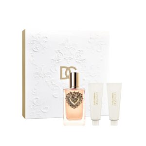 DOLCE & GABBANA Devotion (Eau de Parfum SET FOR Woman 100ML, SHOWER GEL 50ML, BODY LOTION 50ML)  دولچي آند گابانا بگج هدايا للنساء