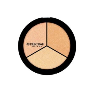 DEBORAH MILANO TRIO HIGHLIGHTER PALETTE TRIO HIGHLIGHTER PALETTE ديبورا ميلانو باليت إضاءة ثلاثية