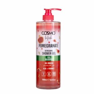COSMO Pomegranate Fruit Shower Gel 1000ml  كوزمو جل استحمام برائحة الرمان