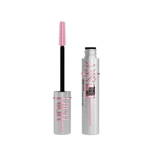 MAYBELLINE Lash Sensational Sky High® Glitter Mascara Topper - Space Diamond  ميبلين مسكارا لتكثيف وتطويل الرموش مع لمعة فضية