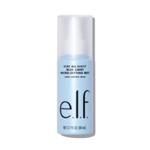 E.L.F. Stay All Night Blue Light Micro-Setting Mist 80ml ايلف رذاذ لتثبيت المكياج