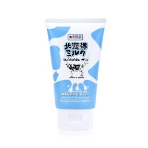 SCENTIO Hokkaido Milk Whipping Foam 100ml  سينتيو غسول رغوي كريمي بحليب هوكايدو للبشرة